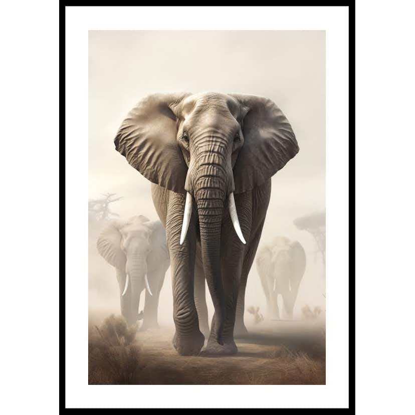Poster Gallerix Elephant Matriarch