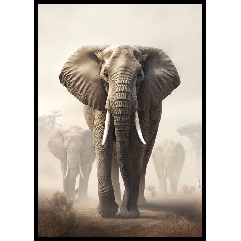 Poster Gallerix Elephant Matriarch