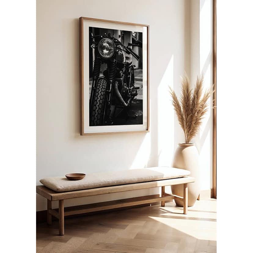 Poster Gallerix Black Motorcycle