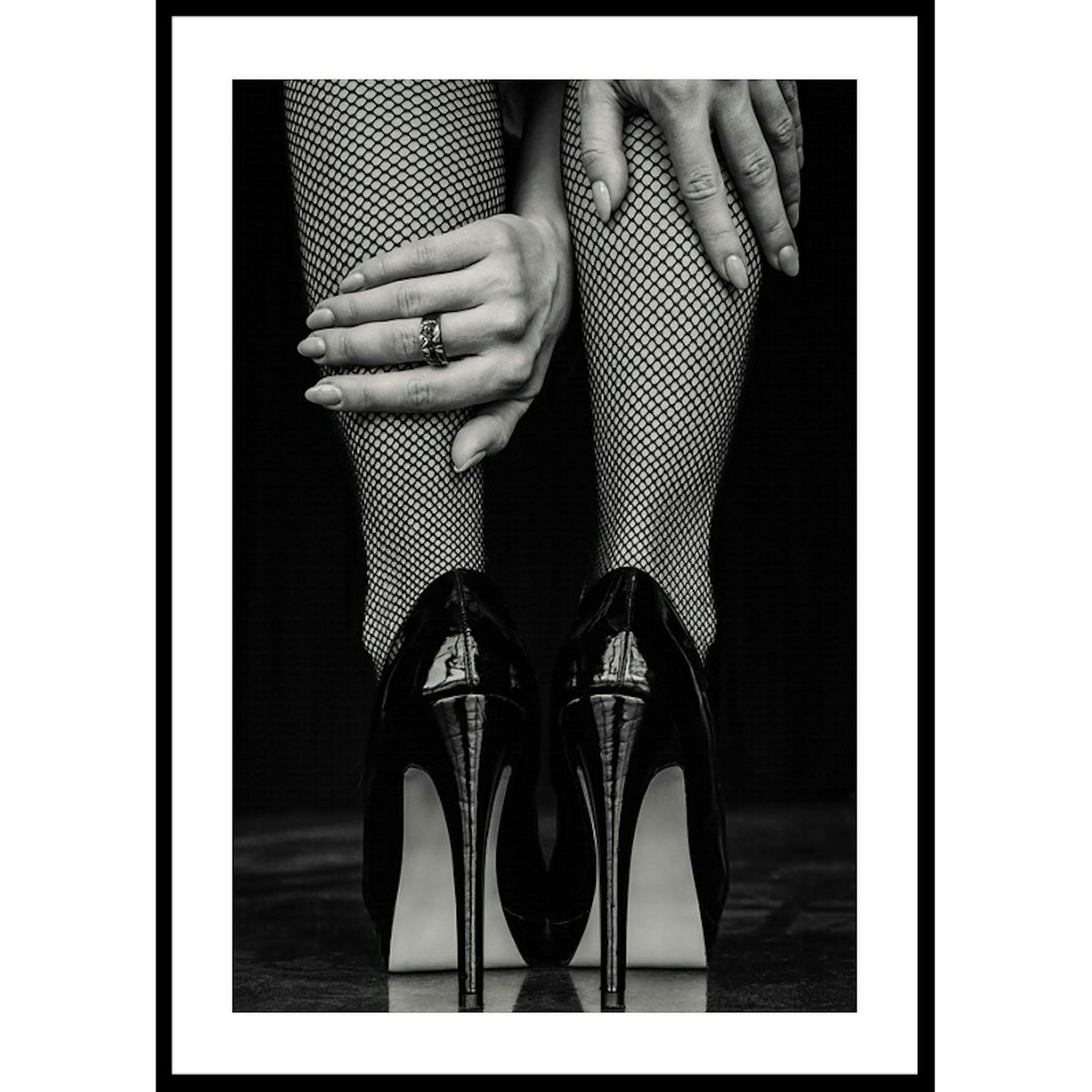 Poster Gallerix High Heels Fishnet Stockings