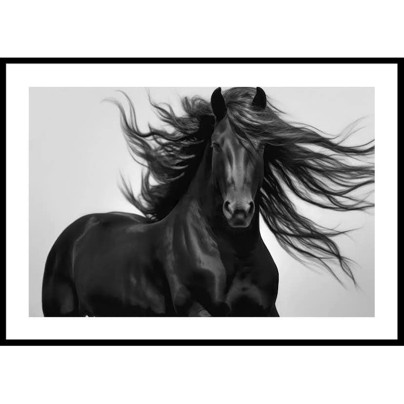 Poster Gallerix Black Horse Show No2