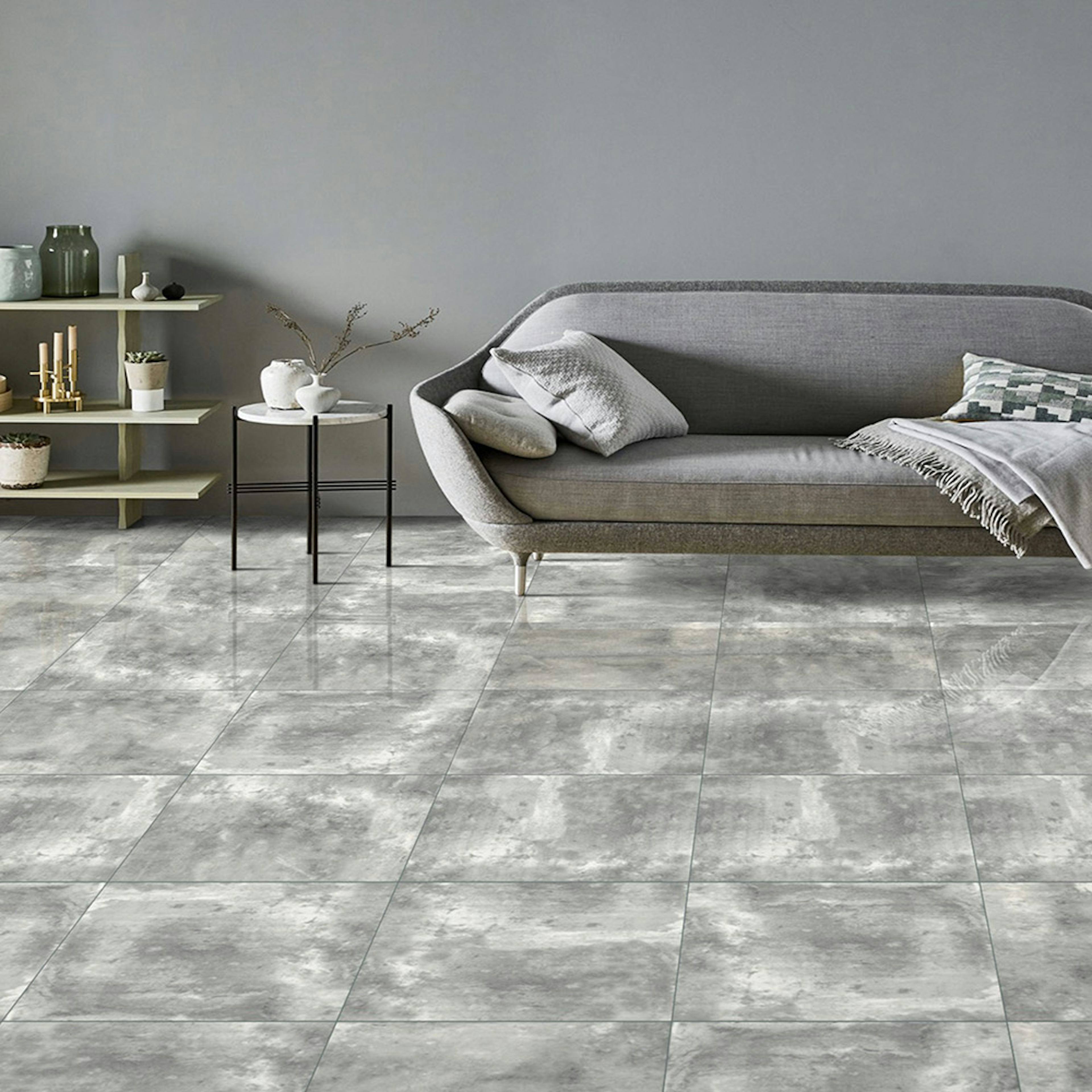 Klinker Netto Ceramika Cemento Tokio Matt 60x60 cm