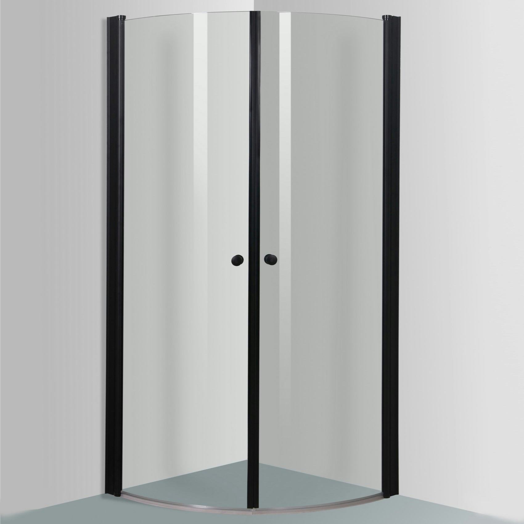 Duschhörn Sunwind Ariel Round Black