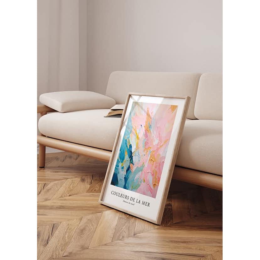 Poster Gallerix Couleurs De La Mer