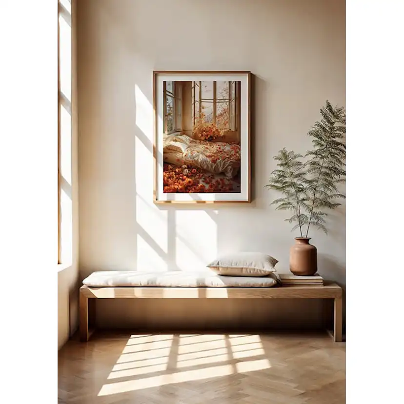 Poster Gallerix Un Lit De Fleurs