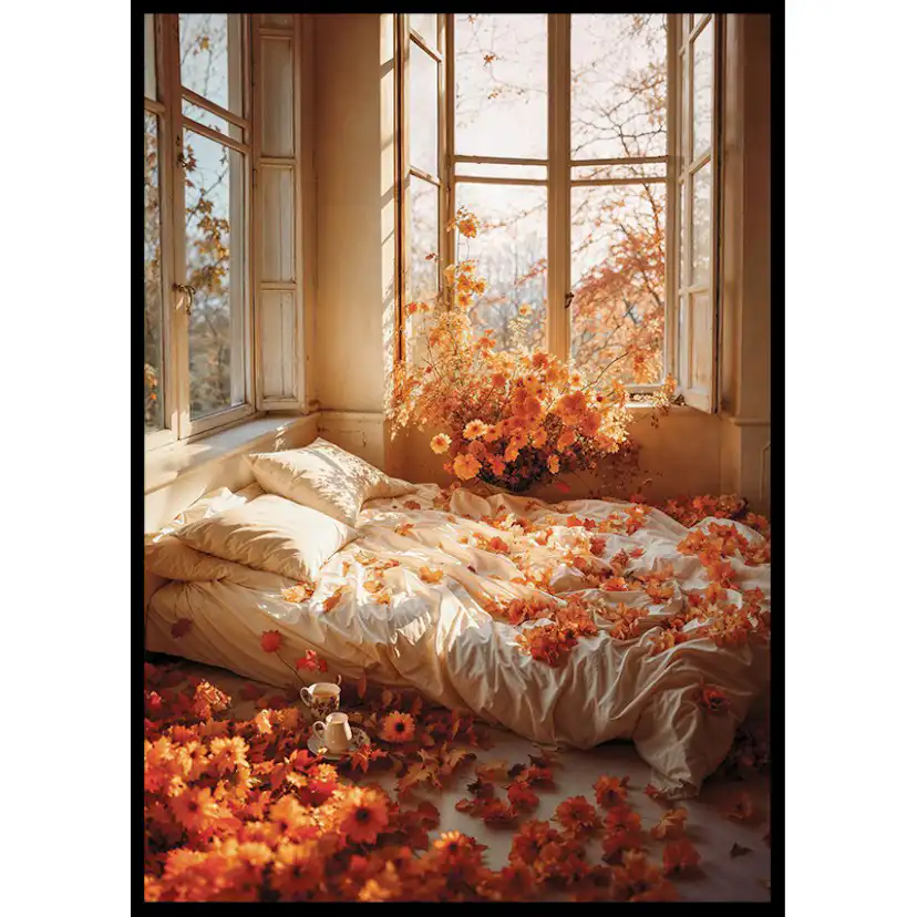 Poster Gallerix Un Lit De Fleurs