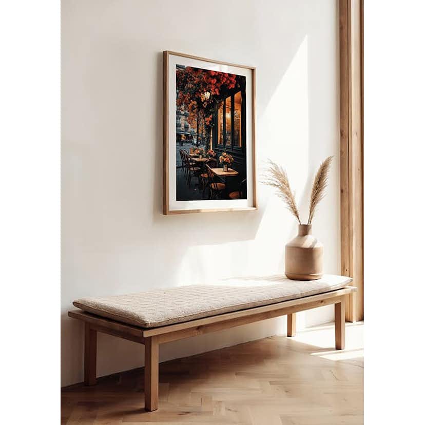 Poster Gallerix Café En Fleurs Paris