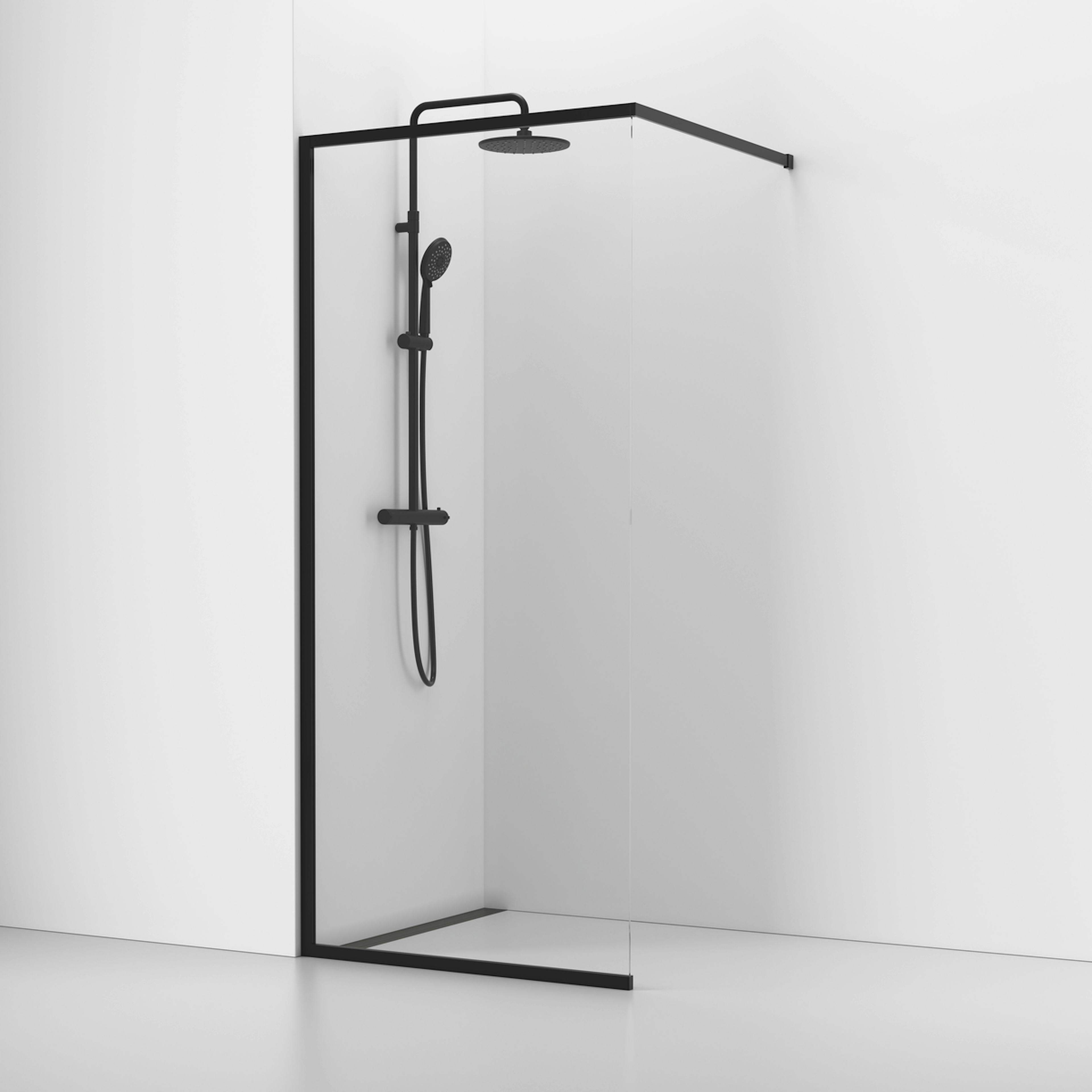 Duschvägg Svedbergs Langfoss Fast