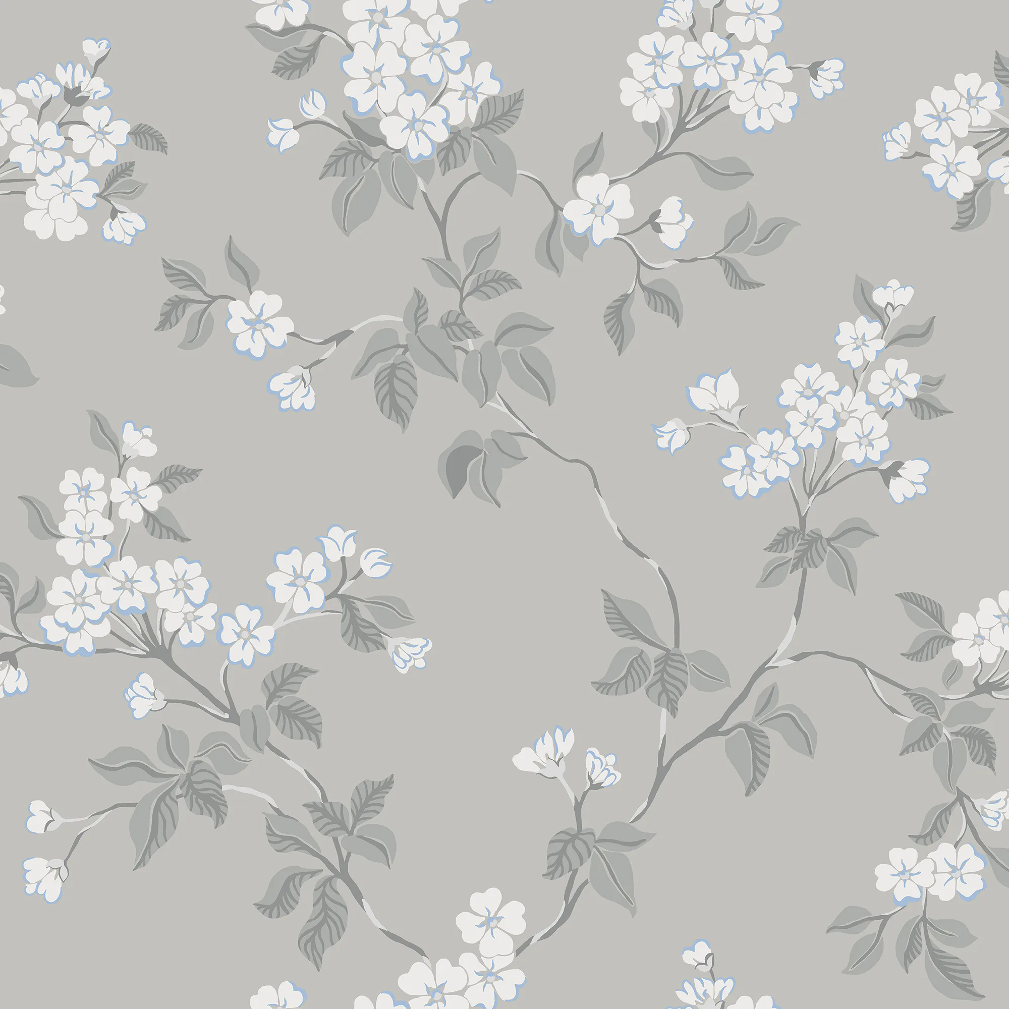 Tapet Duro Karin Grå 67901 QuickUp, Mönstrad Grå