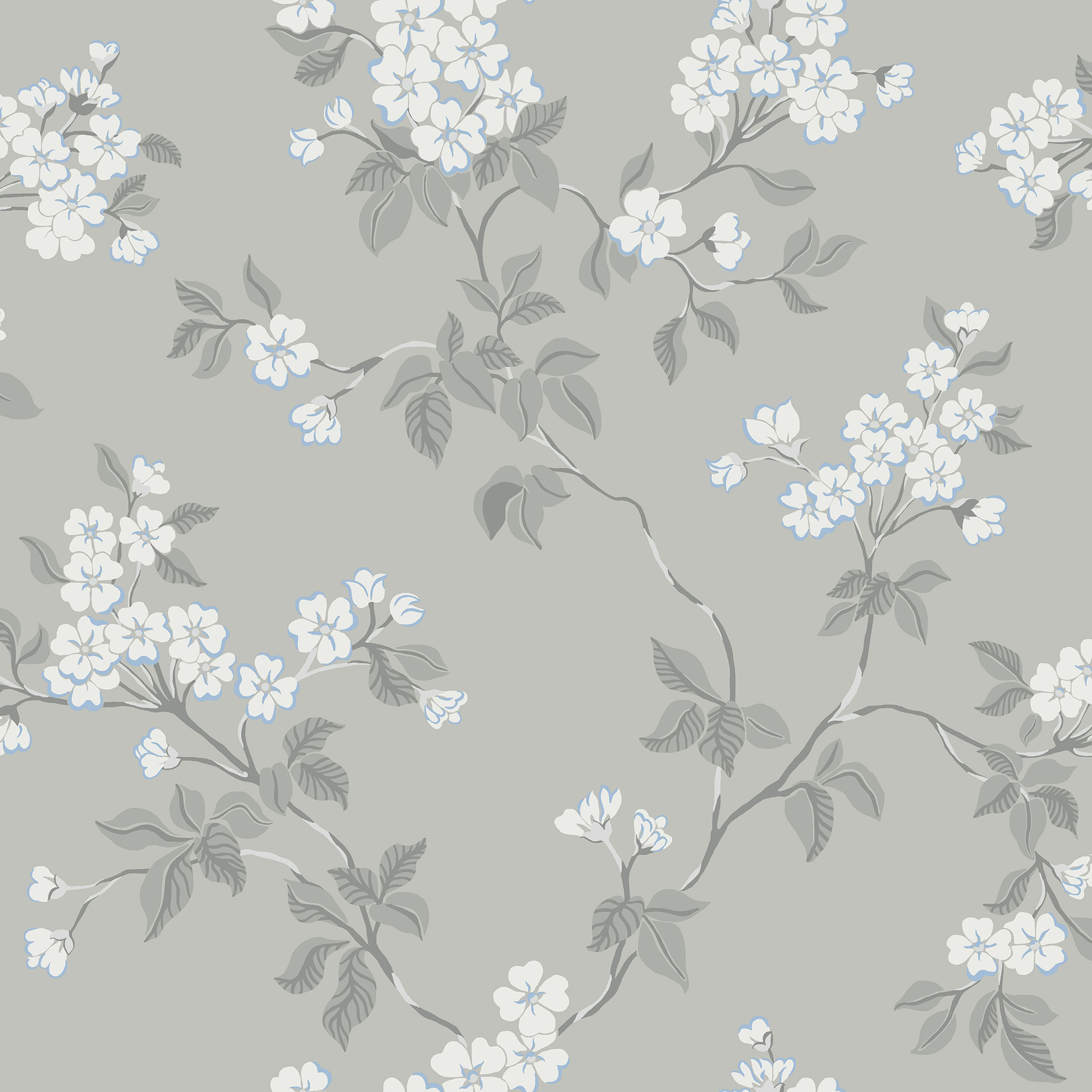 Tapet Duro Karin Grå 67901 QuickUp, Mönstrad Grå