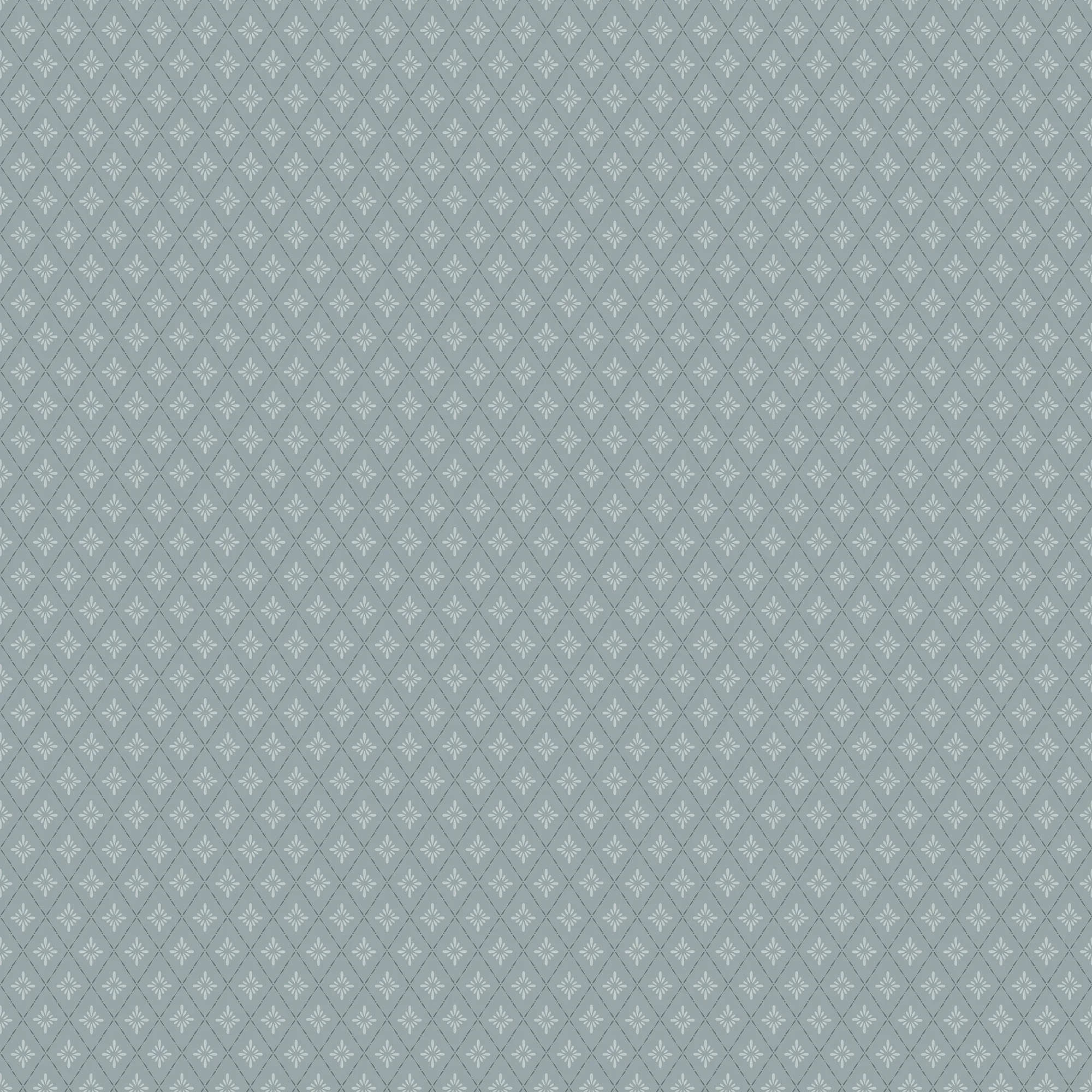 Tapet Duro Lillstjärna Blå 68004