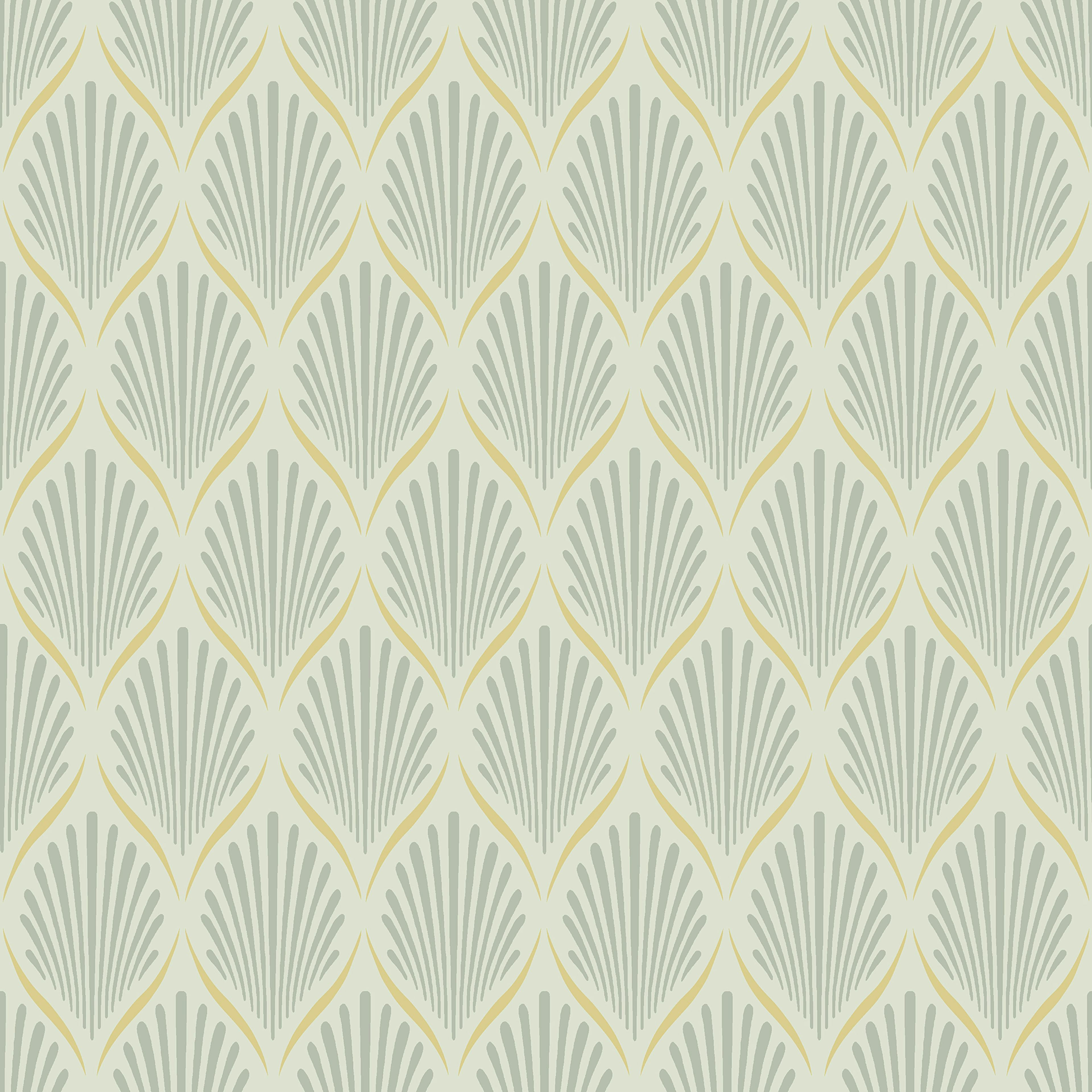 Tapet Duro Lilly Grön 68102