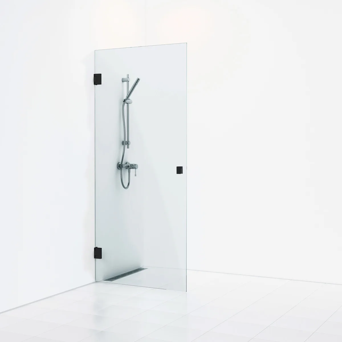 Duschdörr Svedbergs 180° Rak Enkel