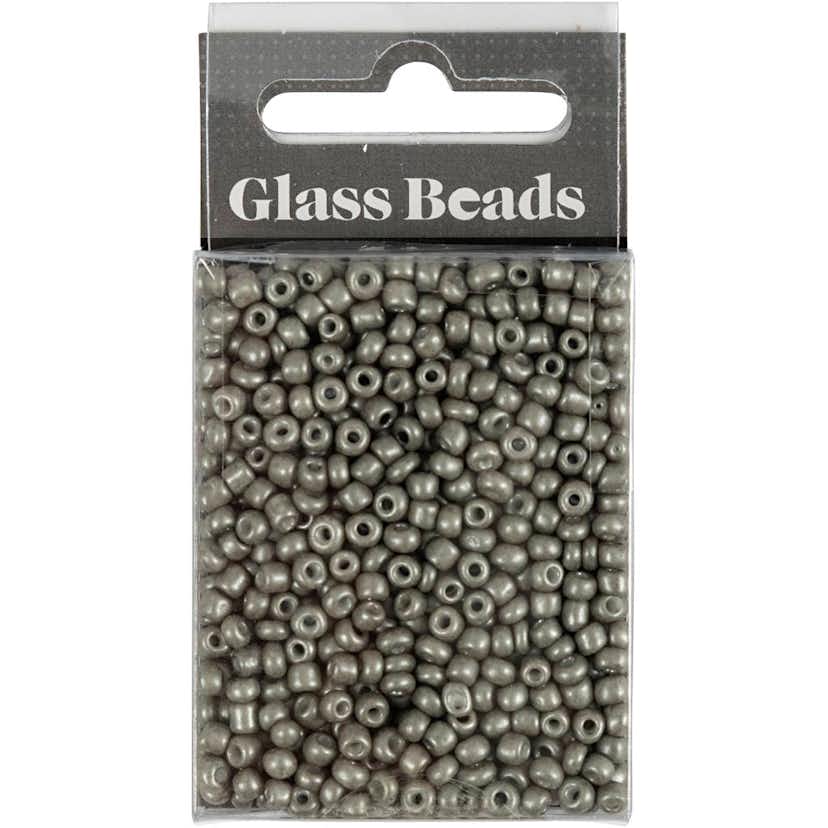 Rocaillepärlor Creativ Company Grå 3 mm