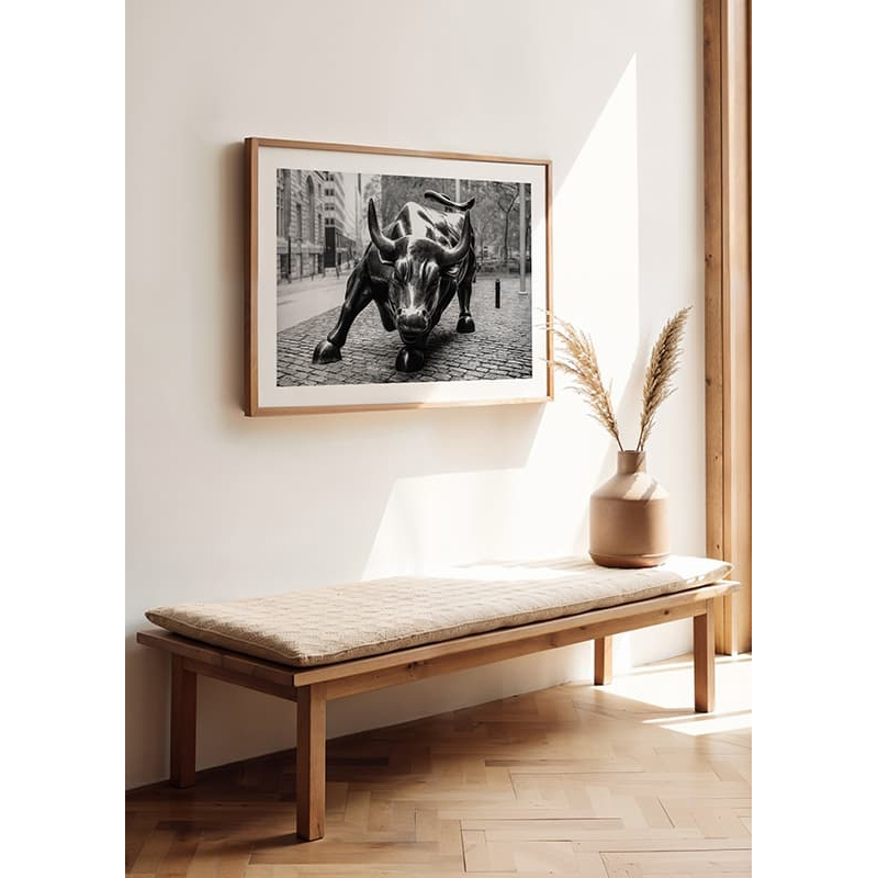 Poster Gallerix Charging Bull No1