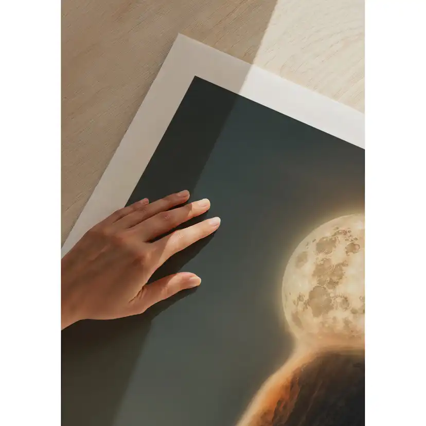 Poster Gallerix Melting Moon