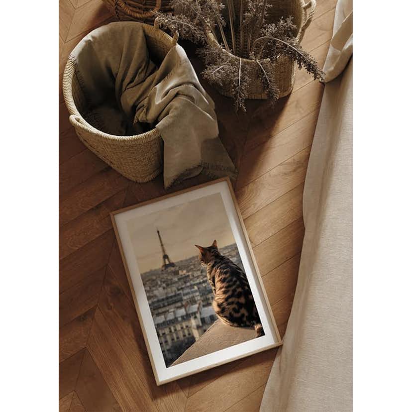 Poster Gallerix Cat In Paris