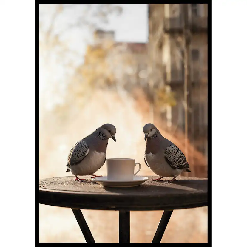 Poster Gallerix Pigeons