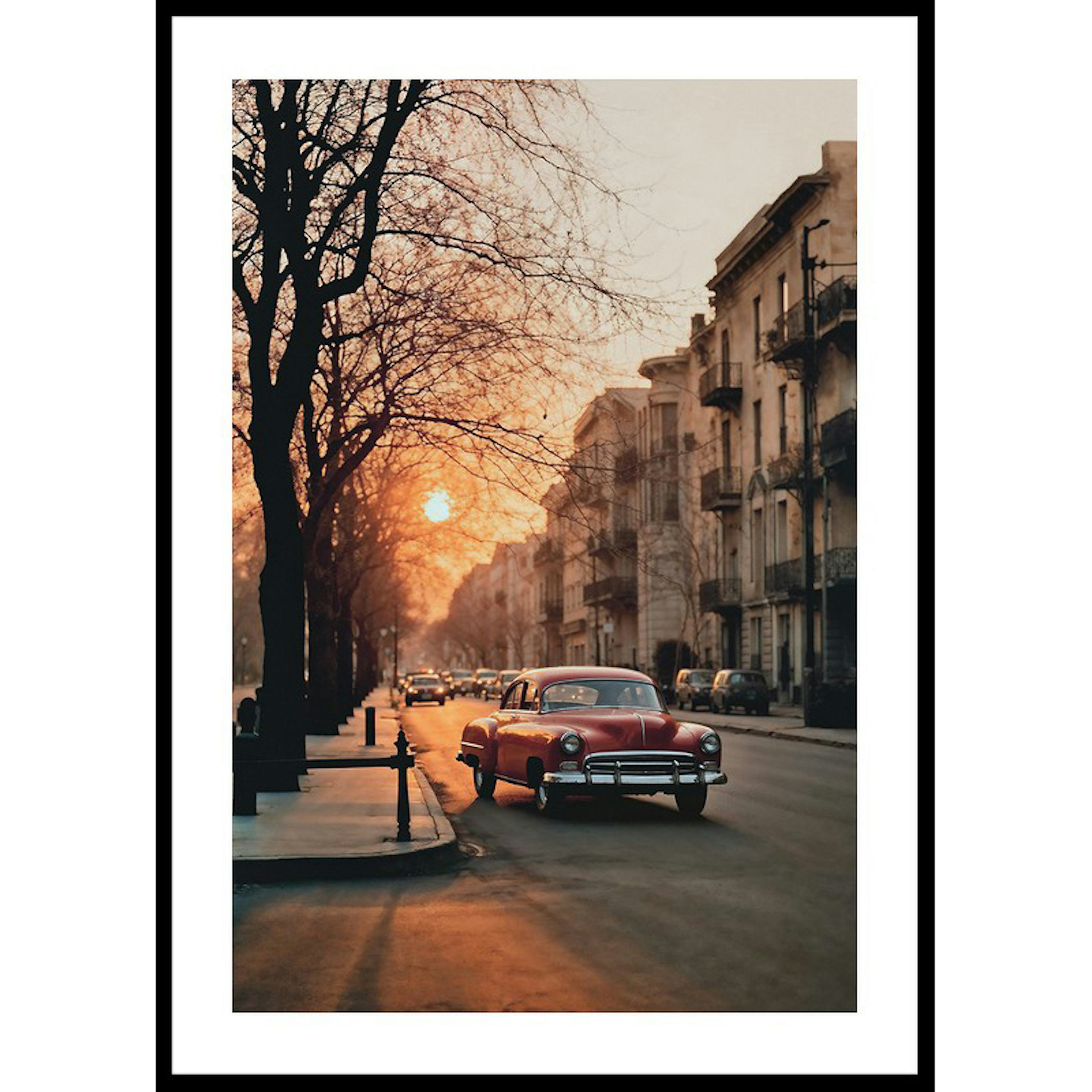 Poster Gallerix Urban Vintage Car