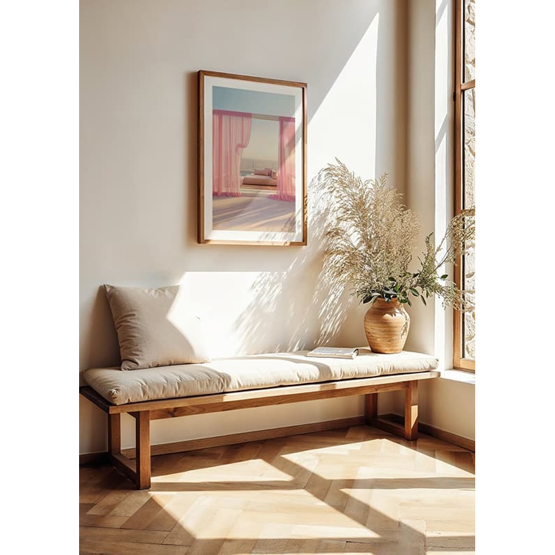 Poster Gallerix Daybed In Pink