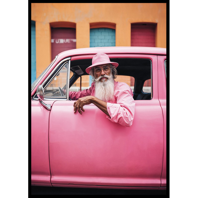 Poster Gallerix Cuba Car