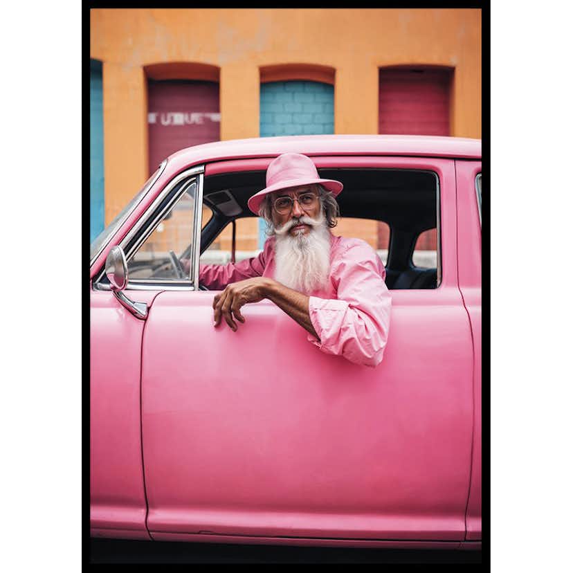 Poster Gallerix Cuba Car