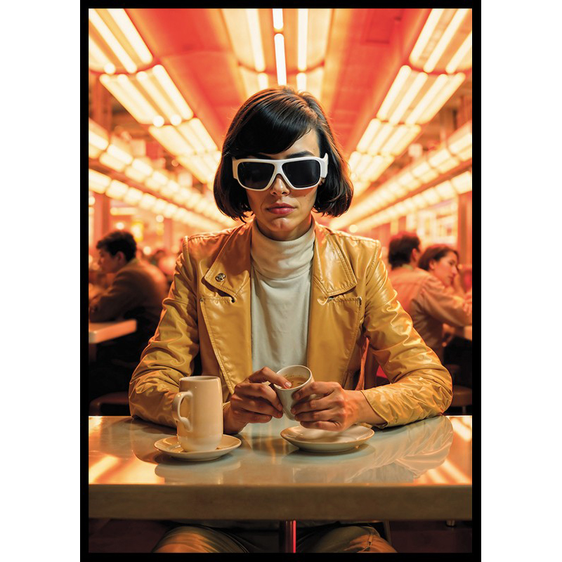 Poster Gallerix Futura Café