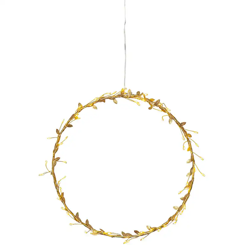 Hängande Dekoration Star Trading Krans Winny 28 cm