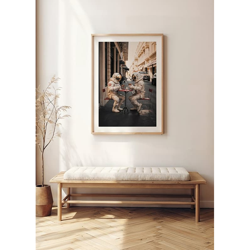 Poster Gallerix Astronauts Getting Coffee