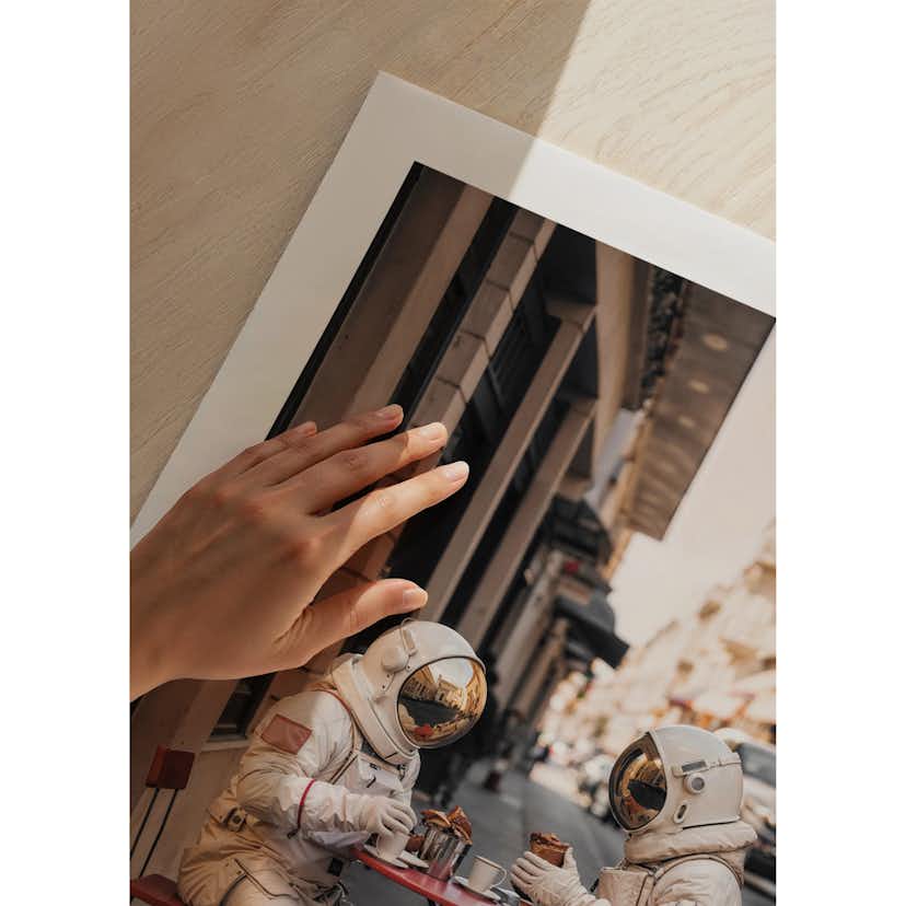 Poster Gallerix Astronauts Getting Coffee