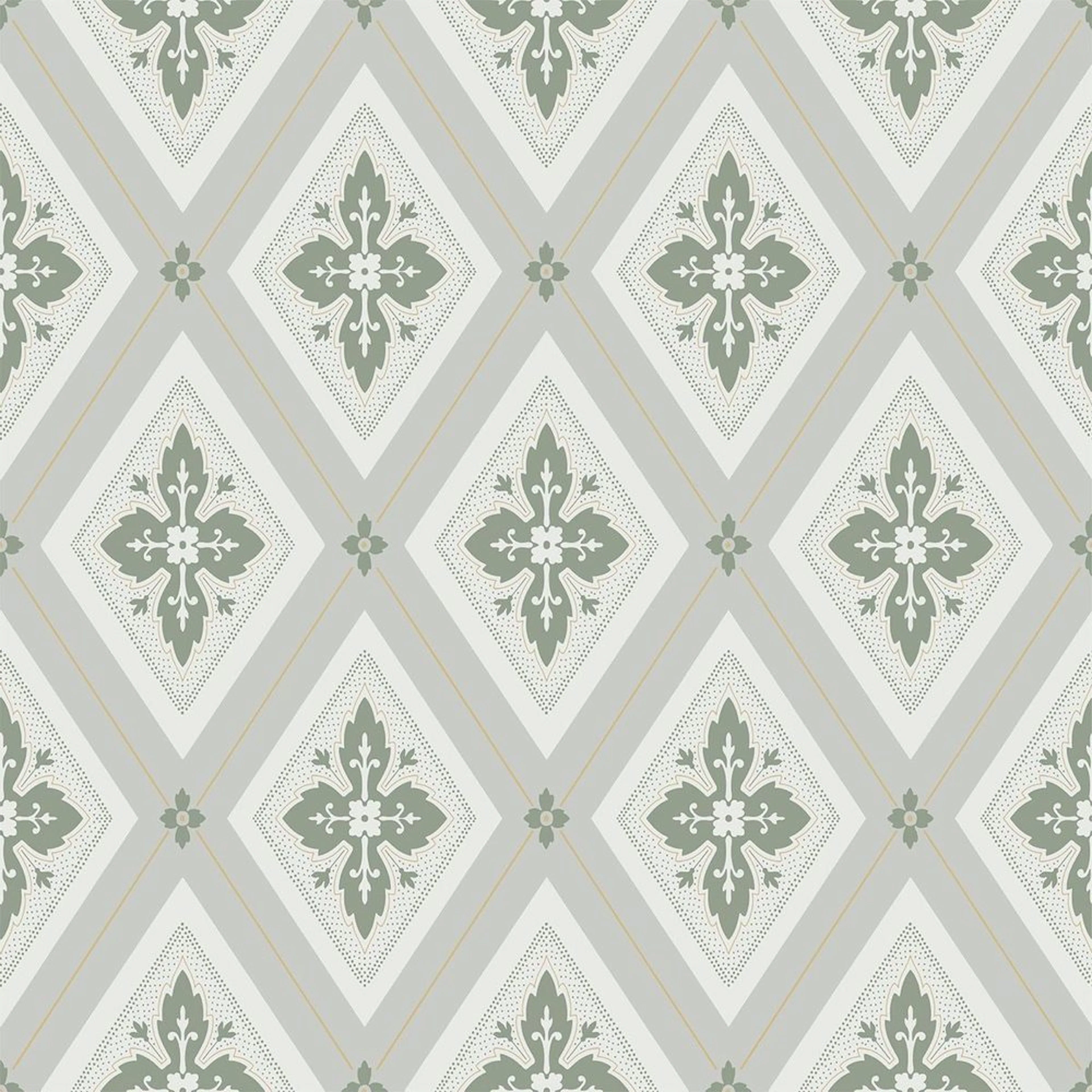 Tapet Duro Astrid, Grön 692-06