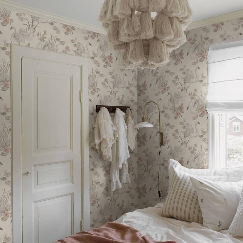 Tapet Boråstapeter Lily Swan 6924