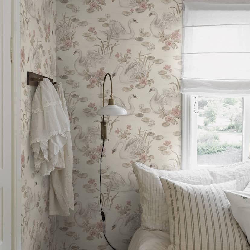Tapet Boråstapeter Lily Swan 6924