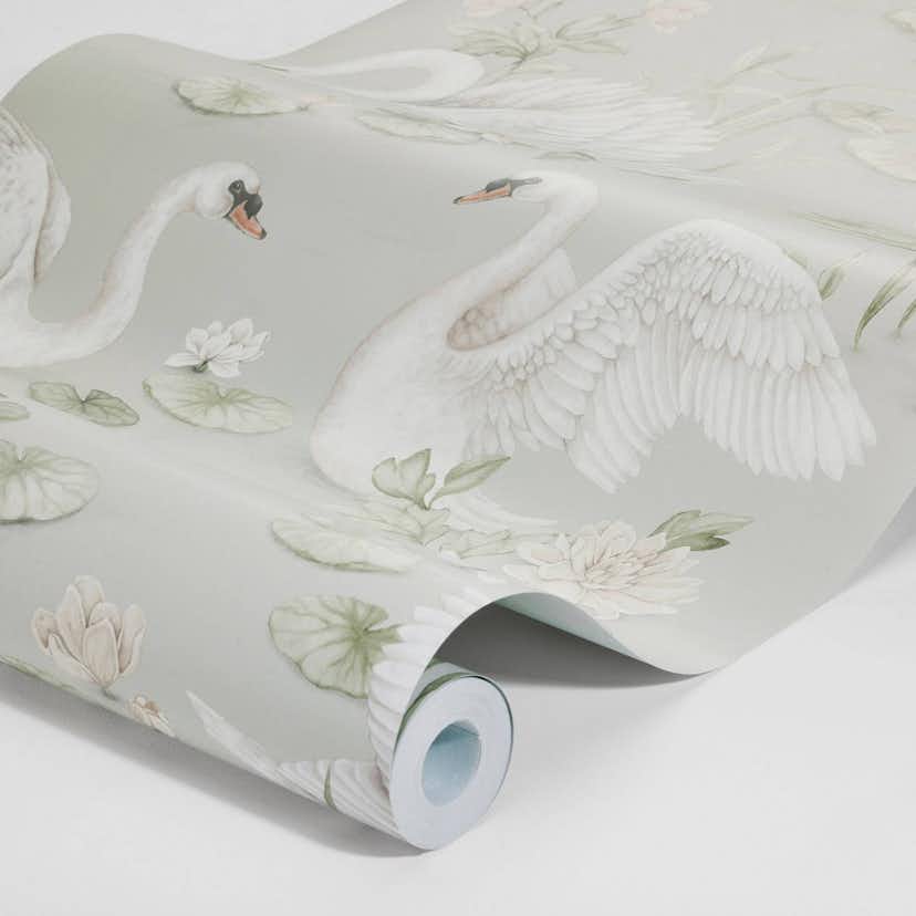 Tapet Boråstapeter Lily Swan 6925