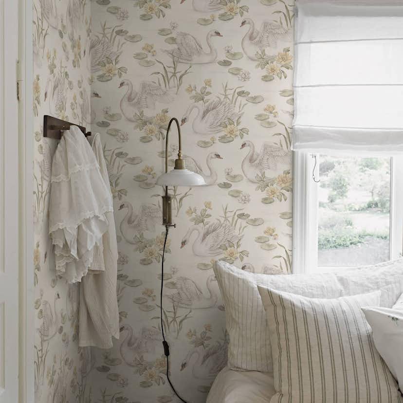 Tapet Boråstapeter Lily Swan 6926