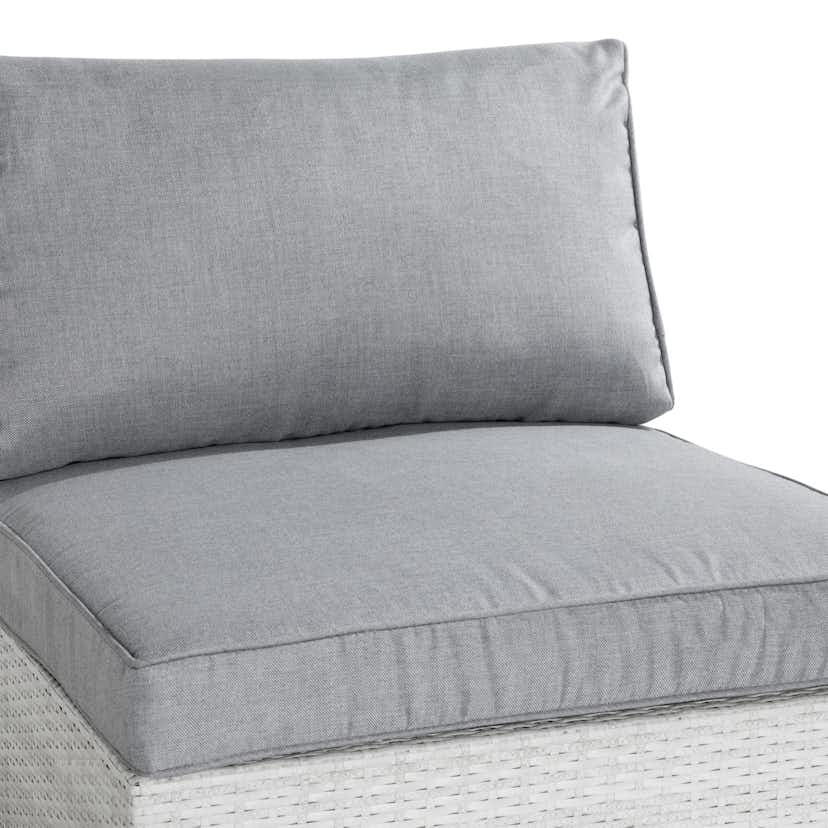 Dynfodral Comfort Garden Till Bahamas Mittmodul Utemöbel, Grå Polyester