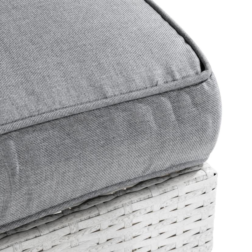 Dynfodral Comfort Garden Till Bahamas Mittmodul Utemöbel, Grå Polyester