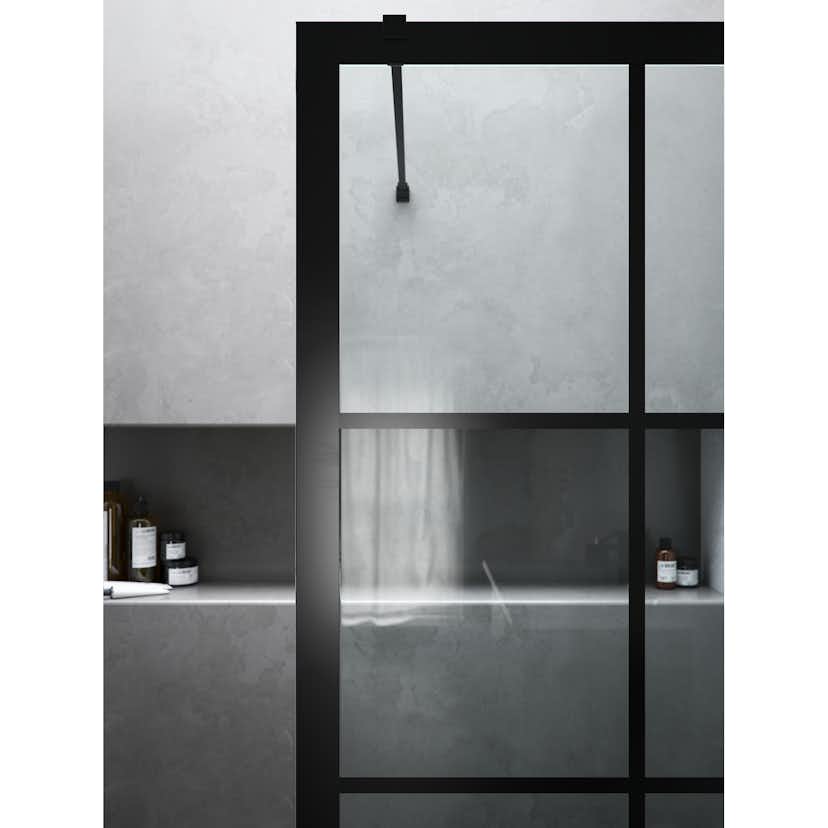 Duschvägg Svedbergs 180° Rista Fast