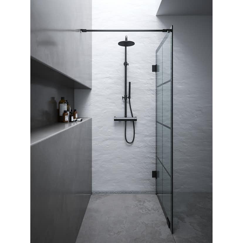 Duschvägg Svedbergs 180° Rista Fast