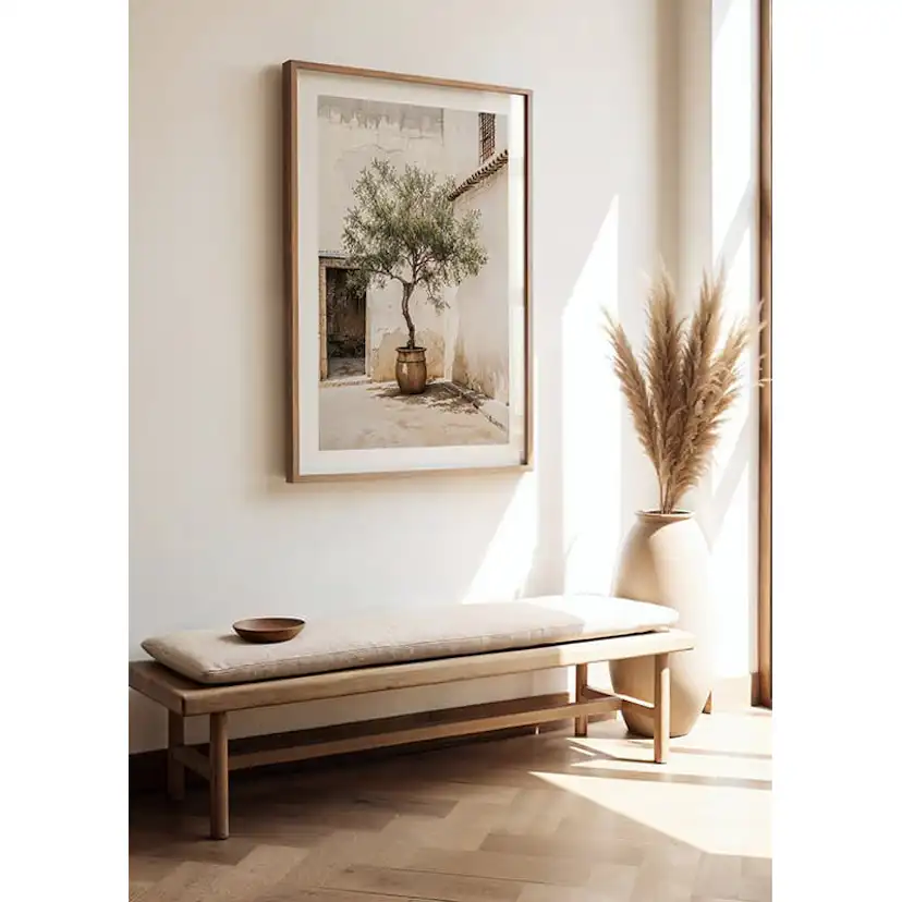 Poster Gallerix Olive Tree Mediterranean Setting No2