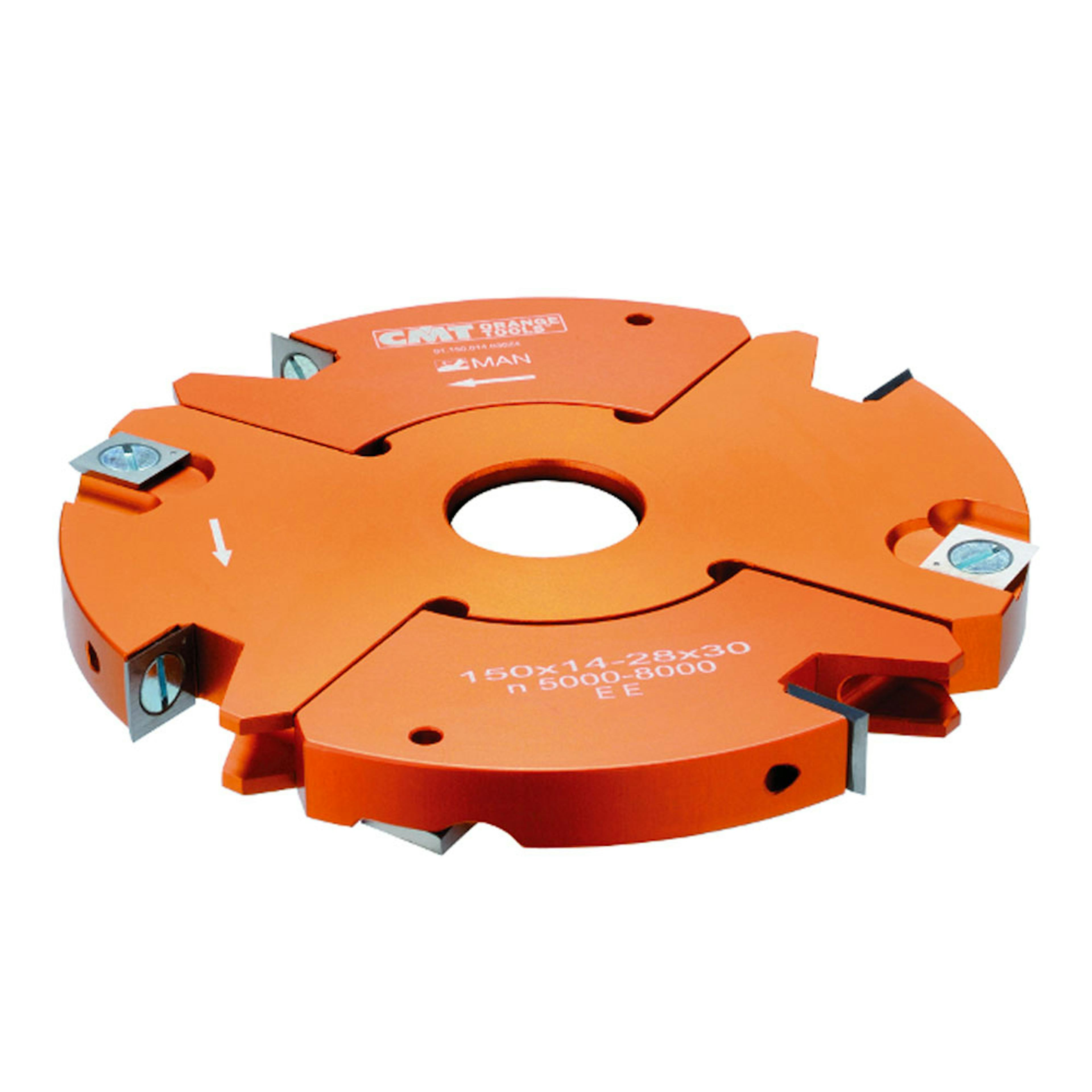 Ställbar CMT Orange Tools notfräs Z4+4 CMT Orange Tools