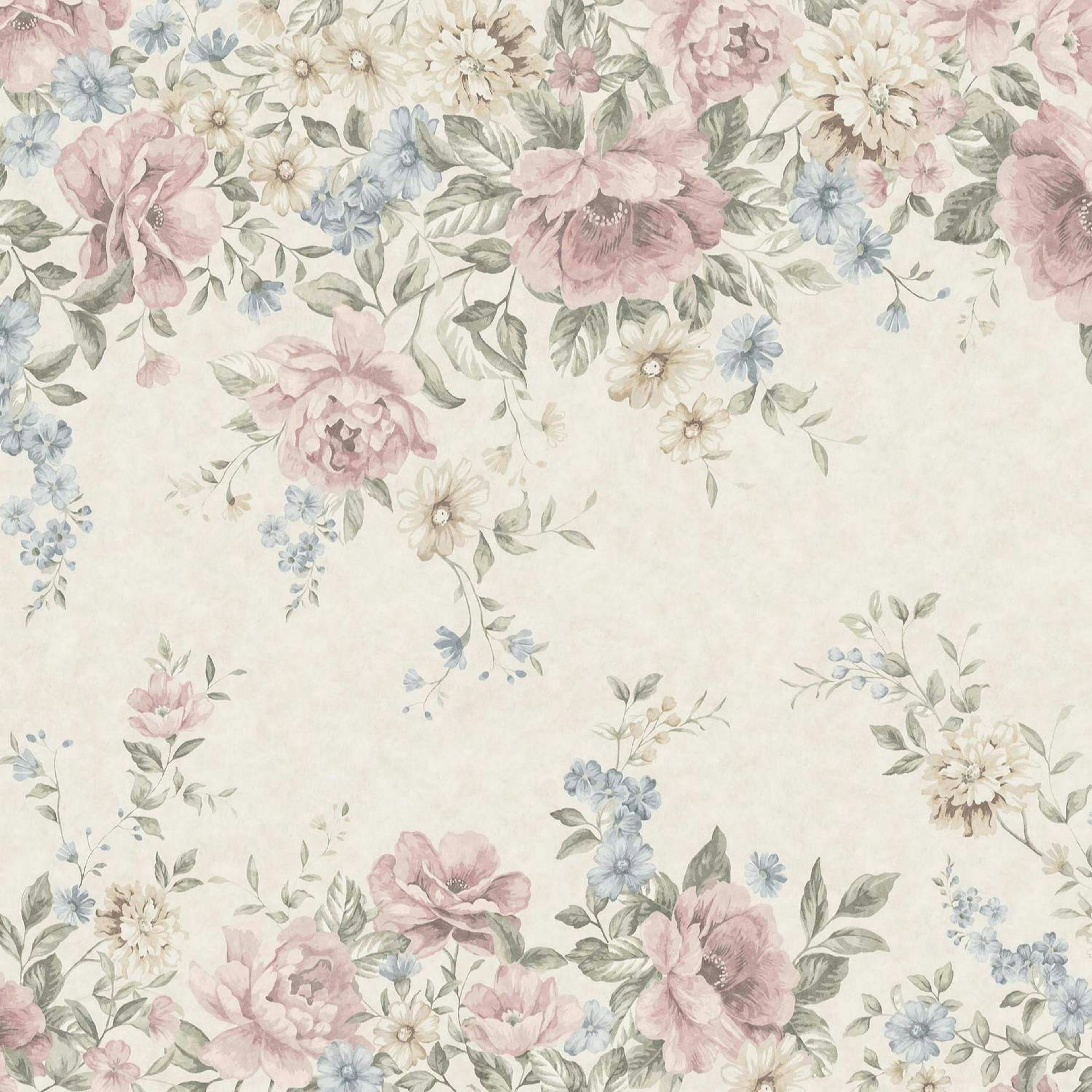 Tapet Boråstapeter Flower Garden Mural 6944