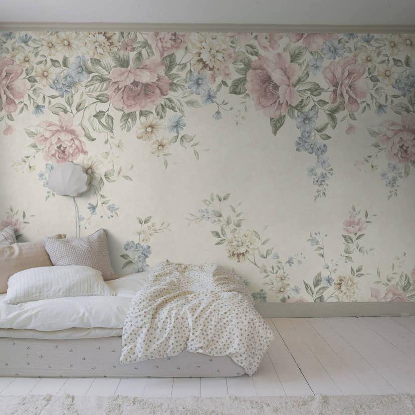 Tapet Boråstapeter Flower Garden Mural 6944