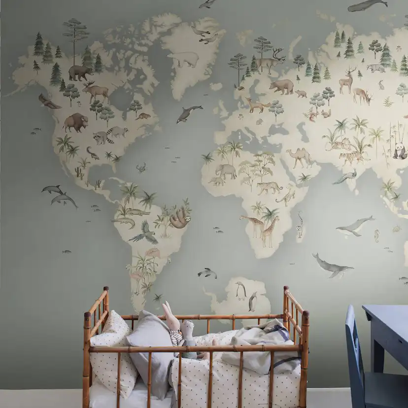 Tapet Boråstapeter Little Explorer Mural 6946