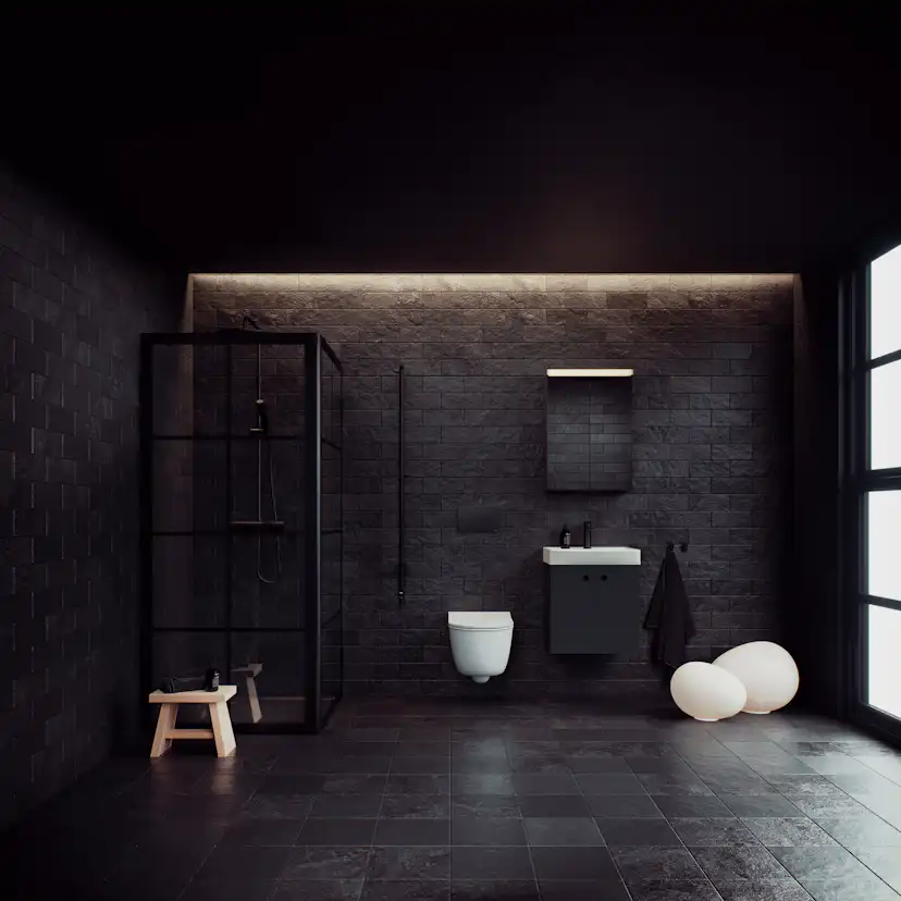 Duschhörn Svedbergs 180° Rista Rak/Fast