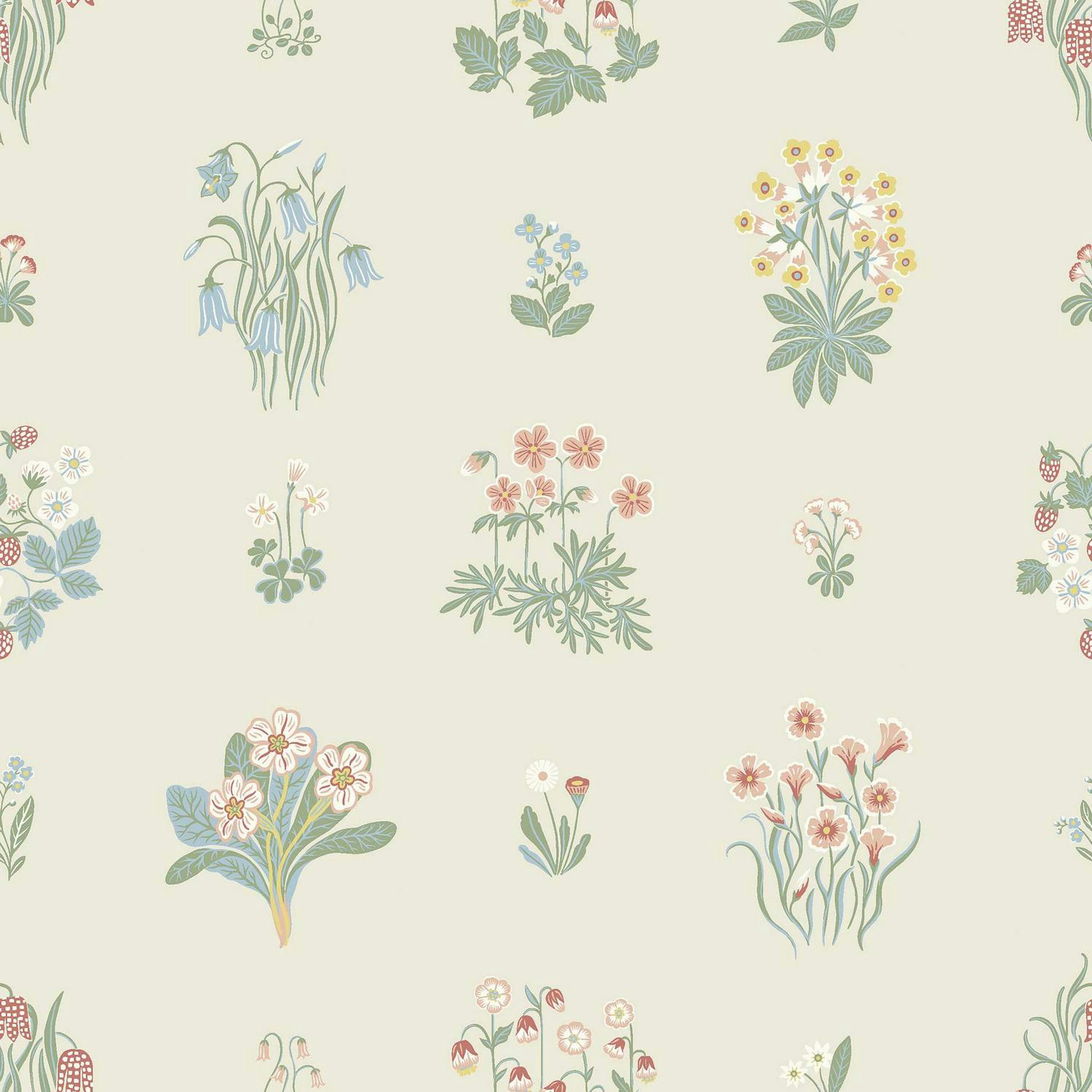 Tapet Boråstapeter Ängsflora 6951