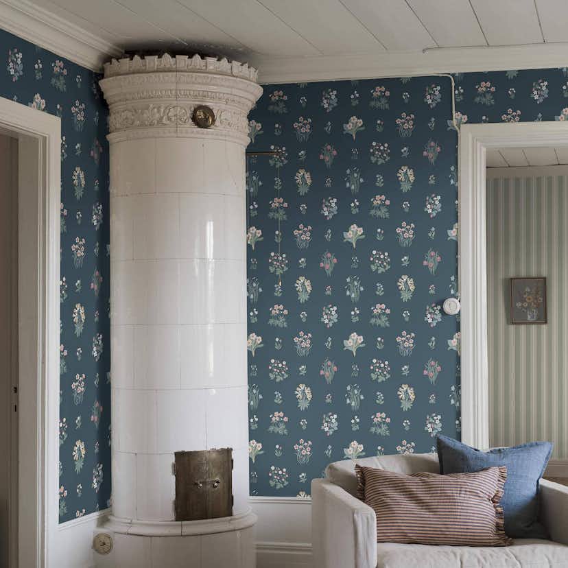 Tapet Boråstapeter Ängsflora 6952