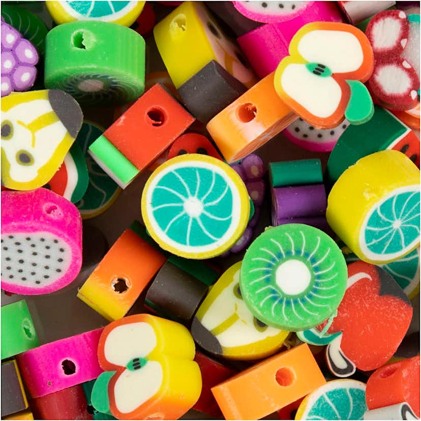 Figurpärlor Creativ Company Frukt