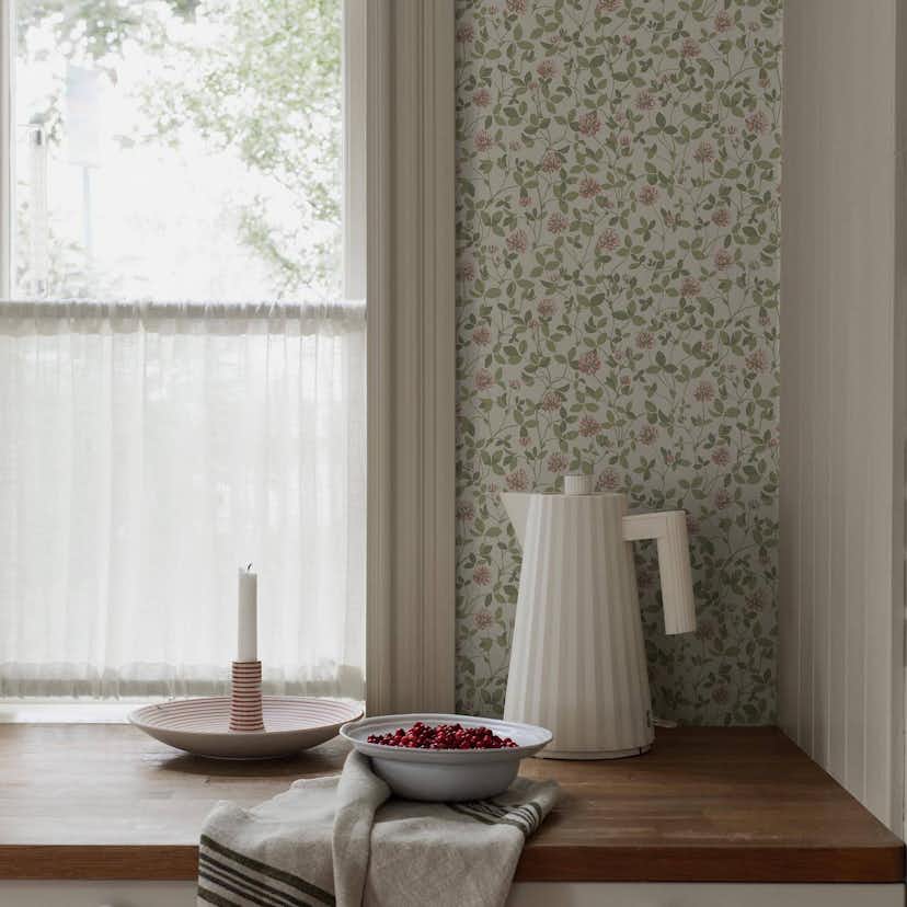 Tapet Boråstapeter Klöver 6978