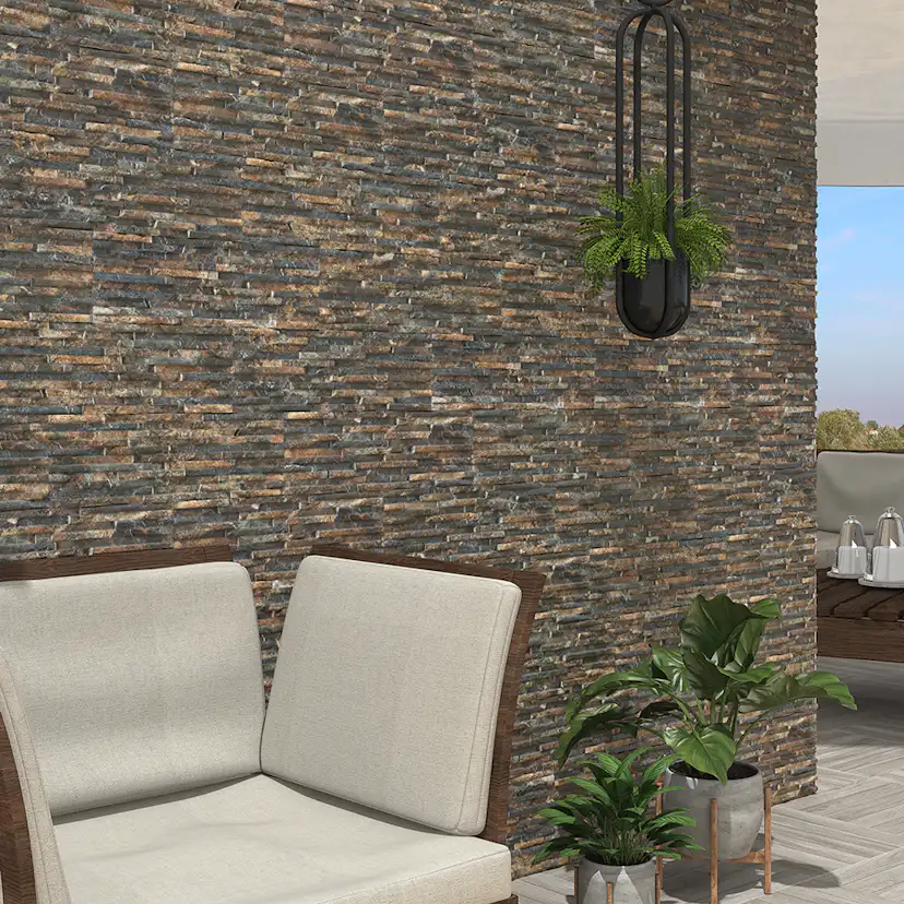 Dekortegel Amiral Magma cm Skrovlig